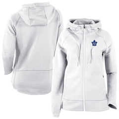 Toronto Maple Leafs Columbia Omni-Wick Pack It Up Full-Zip Jacket - White Jackets
