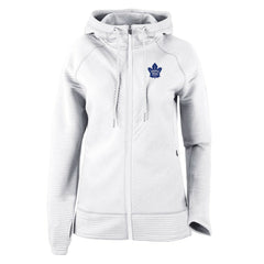 Toronto Maple Leafs Columbia Omni-Wick Pack It Up Full-Zip Jacket - White Jackets