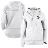 Winnipeg Jets Columbia Omni-Wick Pack It Up Full-Zip Jacket - White Jackets