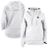 Edmonton Oilers Columbia Omni-Wick Pack It Up Full-Zip Jacket - White Jackets