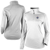 Edmonton Oilers Columbia Women's Omni-Wick Shotgun 2.0 Quarter-Zip Pullover Top - White Pullover
