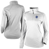 Toronto Maple Leafs Columbia Women's Omni-Wick Shotgun 2.0 Quarter-Zip Pullover Top - White Pullover