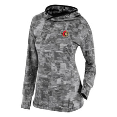 Ottawa Senators Columbia Women's Omni-Wick Sunday Ball Pullover Hoodie - Black Hoodies