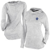 Toronto Maple Leafs Columbia Women's Omni-Wick Sunday Ball Pullover Hoodie - White Hoodies