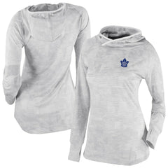 Toronto Maple Leafs Columbia Women's Omni-Wick Sunday Ball Pullover Hoodie - White Hoodies