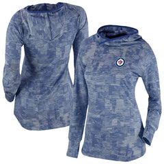 Winnipeg Jets Columbia Women's Omni-Wick Sunday Ball Pullover Hoodie - Navy Hoodies