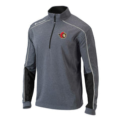 Ottawa Senators Columbia Omni-Wick Shotgun 2.0 Quarter-Zip Pullover Top - Black Pullover
