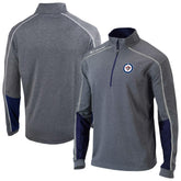 Winnipeg Jets Columbia Omni-Wick Shotgun 2.0 Quarter-Zip Pullover Top - Navy Pullover