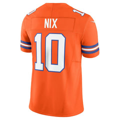 Bo Nix Denver Broncos Vapor F.U.S.E. Limited Jersey - Orange on sale