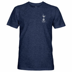 Tottenham Hotspur 1863FC Left Mono Badge Vintage Tri-Blend T-Shirt - Navy for sale