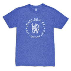 Chelsea 1863FC Roundabout Vintage Tri-Blend T-Shirt on sale - Blue