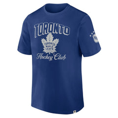 Toronto Maple Leafs Fanatics Decades Collection Made To Last T-Shirt - Blue T-shirts