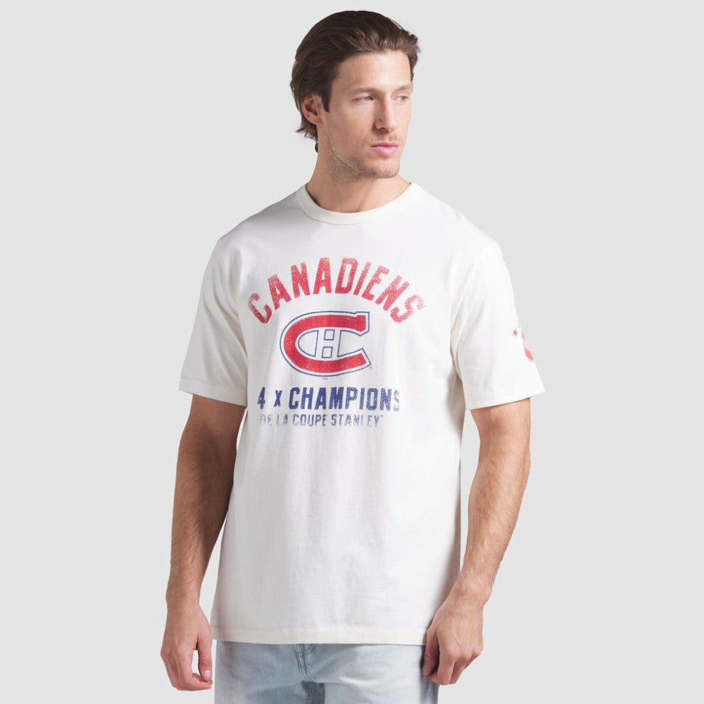 Montreal Canadiens Fanatics Decades Collection Timeless T-Shirt - White T-shirts