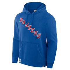 New York Rangers Fanatics Decades Collection Tradition Hoodie - Blue Hoodies