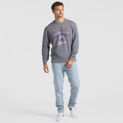 Edmonton Oilers Fanatics Decades Collection Legendary Fleece Pullover Sweatshirt - Heather Gray Sweatshirts