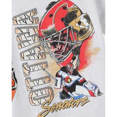 Ottawa Senators OVO x NHL Retro T-Shirt - Heather Gray T-shirts