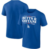 Mookie Betts & Shohei Ohtani Los Angeles Dodgers Election Player T-Shirt Royal