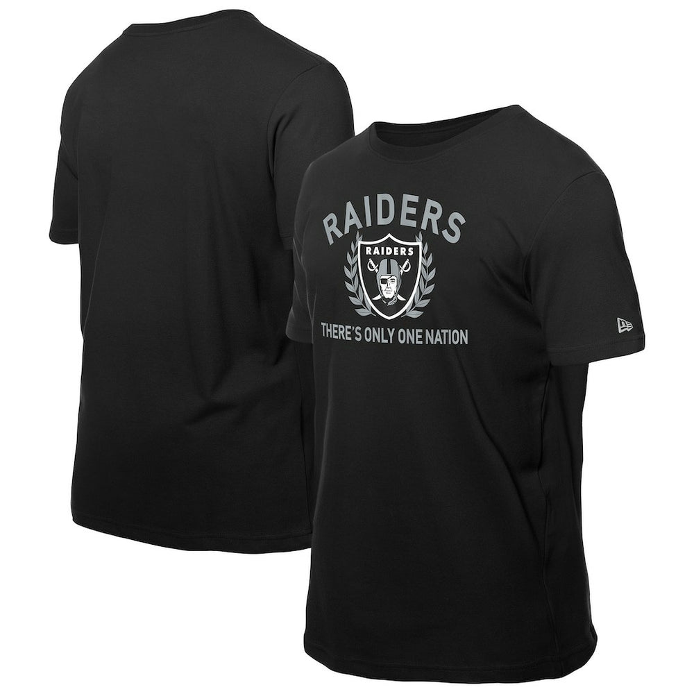 Las Vegas Raiders New Era 2025 NFL Draft T-Shirt - Black cheap