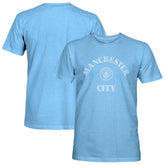 Manchester City 1863FC Team Arch Retro Tri-Blend T-Shirt Discount - Sky Blue