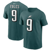 Nick Foles Philadelphia Eagles Retired Player Name & Number T-Shirt - Midnight Green sale