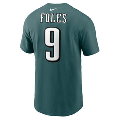 Nick Foles Philadelphia Eagles Retired Player Name & Number T-Shirt - Midnight Green sale