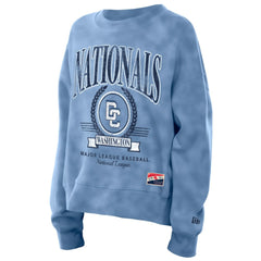 Washington Nationals Women's 2025 City Connect Pullover Sweatshirt Blue