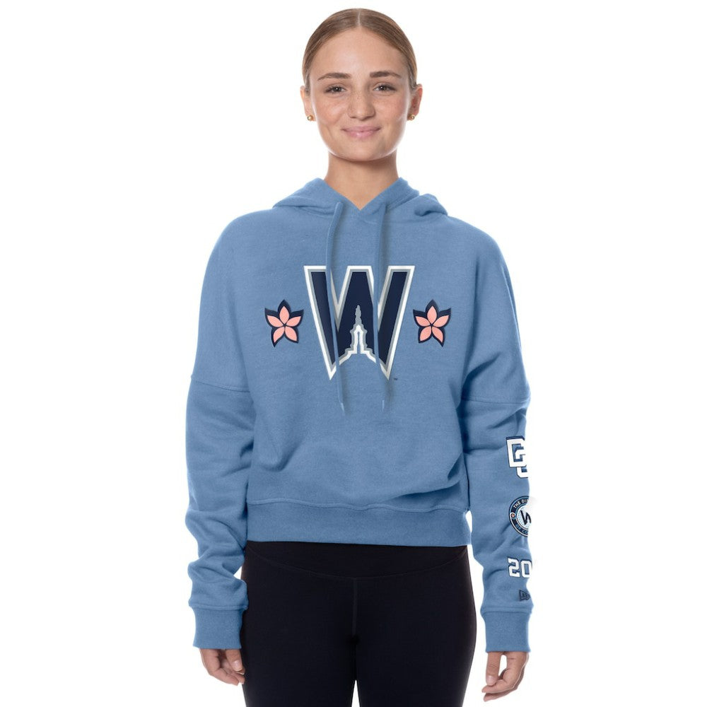 Washington Nationals Women's 2025 City Connect Pullover Hoodie Blue