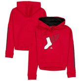 Chicago White Sox Women's 2025 City Connect Pullover Hoodie Red/Black