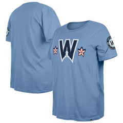 Washington Nationals Women's 2025 City Connect Plus Size T-Shirt Powder Blue