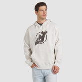 New Jersey Devils Fanatics Made in Canada Pullover Hoodie - Cream Jerseys