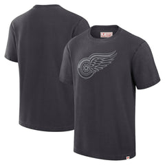 Detroit Red Wings Fanatics Made in Canada T-Shirt - Black T-shirts