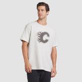 Calgary Flames Fanatics Made in Canada T-Shirt - Cream T-shirts