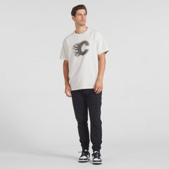Calgary Flames Fanatics Made in Canada T-Shirt - Cream T-shirts