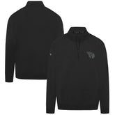 Cleveland Guardians Levelwear Murray Nightfall Quarter-Zip Top Black