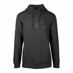 New York Mets Levelwear Podium Abyssal Pullover Hoodie Black