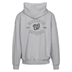 Washington Nationals Levelwear Uphill Abyssal Full-Zip Hoodie Gray