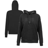 Toronto Blue Jays Levelwear Women's Adorn Darkmoon Pullover Hoodie Black