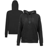 Pittsburgh Pirates Levelwear Women's Adorn Darkmoon Pullover Hoodie Black
