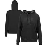 Milwaukee Brewers Levelwear Women's Adorn Darkmoon Pullover Hoodie Black