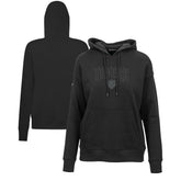 Detroit Tigers Levelwear Women's Adorn Darkmoon Pullover Hoodie Black