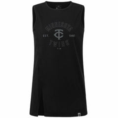 Minnesota Twins Levelwear Women's Influx Abyssal Tank Top Black
