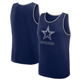 Dallas Cowboys Logo Athletic Unmatched Success Tank Top - Navy for sale