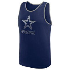 Dallas Cowboys Logo Athletic Unmatched Success Tank Top - Navy for sale