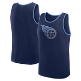 Tennessee Titans Logo Athletic Unmatched Success Tank Top - Navy cheap