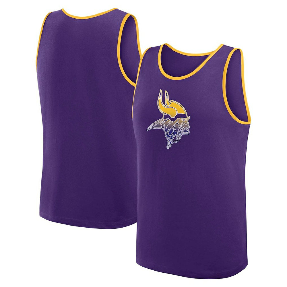 Minnesota Vikings Logo Athletic Unmatched Success Tank Top - Purple for sale