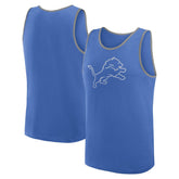 Detroit Lions Logo Athletic Unmatched Success Tank Top - Blue outlet
