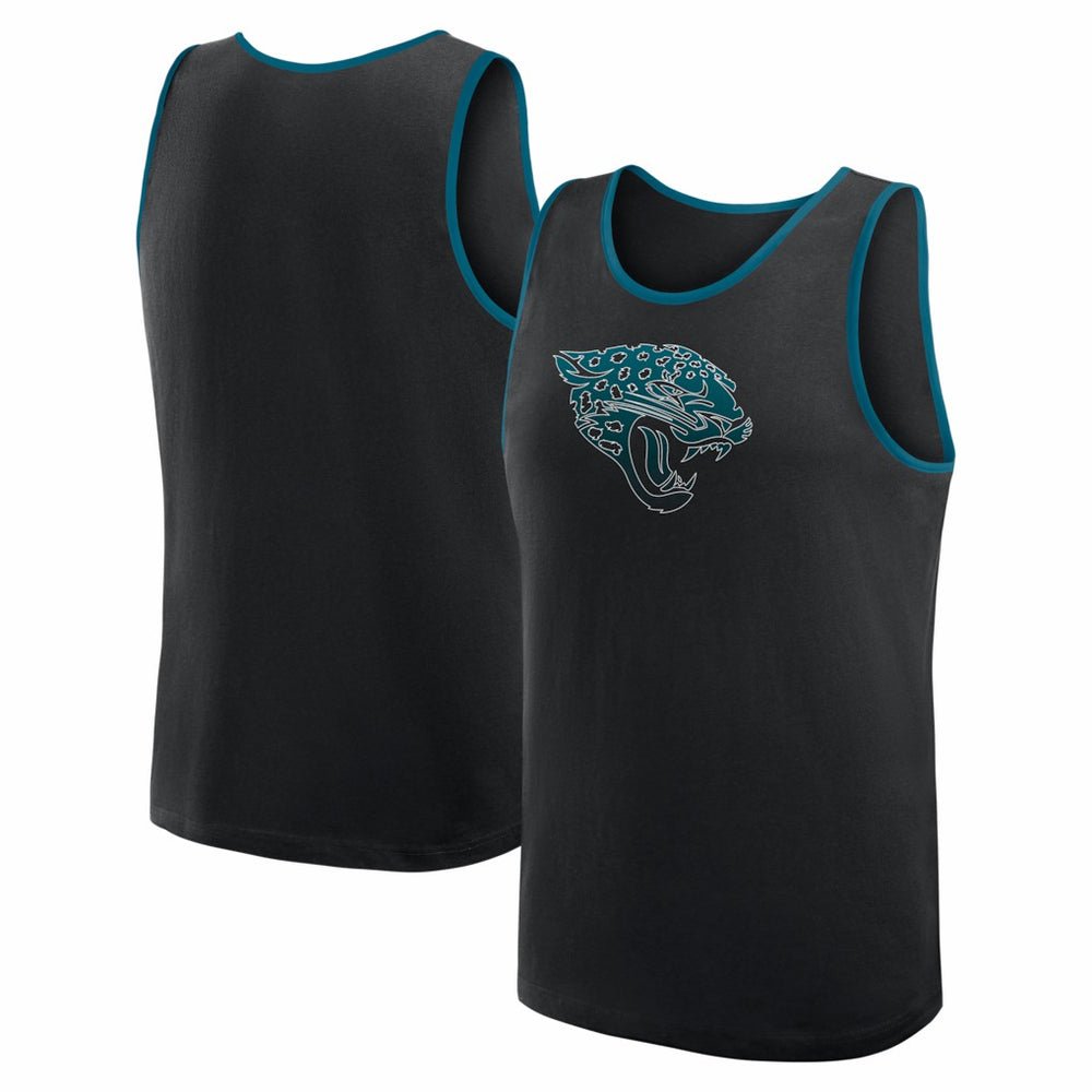 Jacksonville Jaguars Logo Athletic Unmatched Success Tank Top - Black on sale