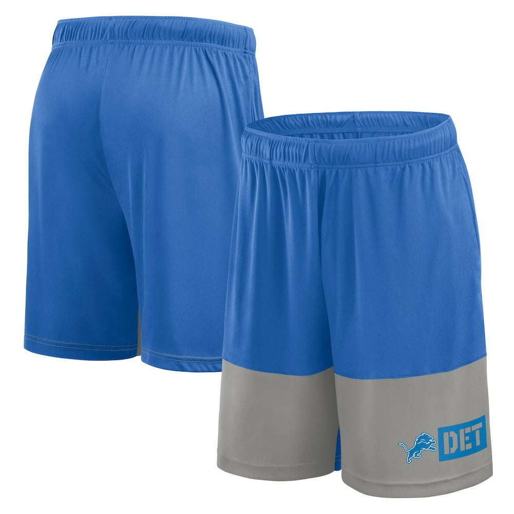 Detroit Lions Logo Athletic Best of the Best Shorts - Blue outlet