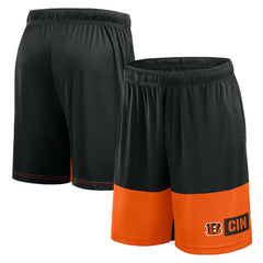Cincinnati Bengals Logo Athletic Best of the Best Shorts - Black cheap