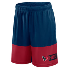 Houston Texans Logo Athletic Best of the Best Shorts - Navy sale
